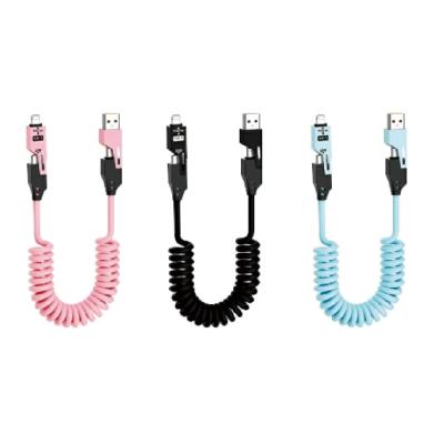 ４ｉｎ１　スプリング充電ケーブル１個