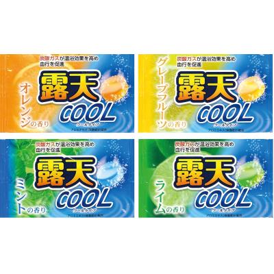 薬用発泡入浴剤　露天クール40g1個