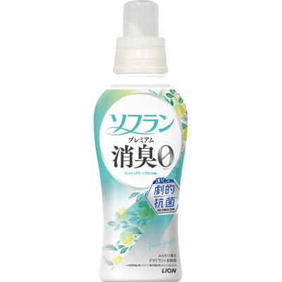 ※【ＬＩＯＮ１０カートン】ソフランプレミアム消臭480ｇ（フレッシュグリーンアロマの香り）